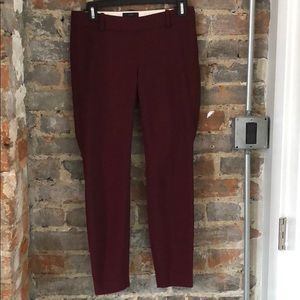 Burgundy wool J Crew Minnie size 00